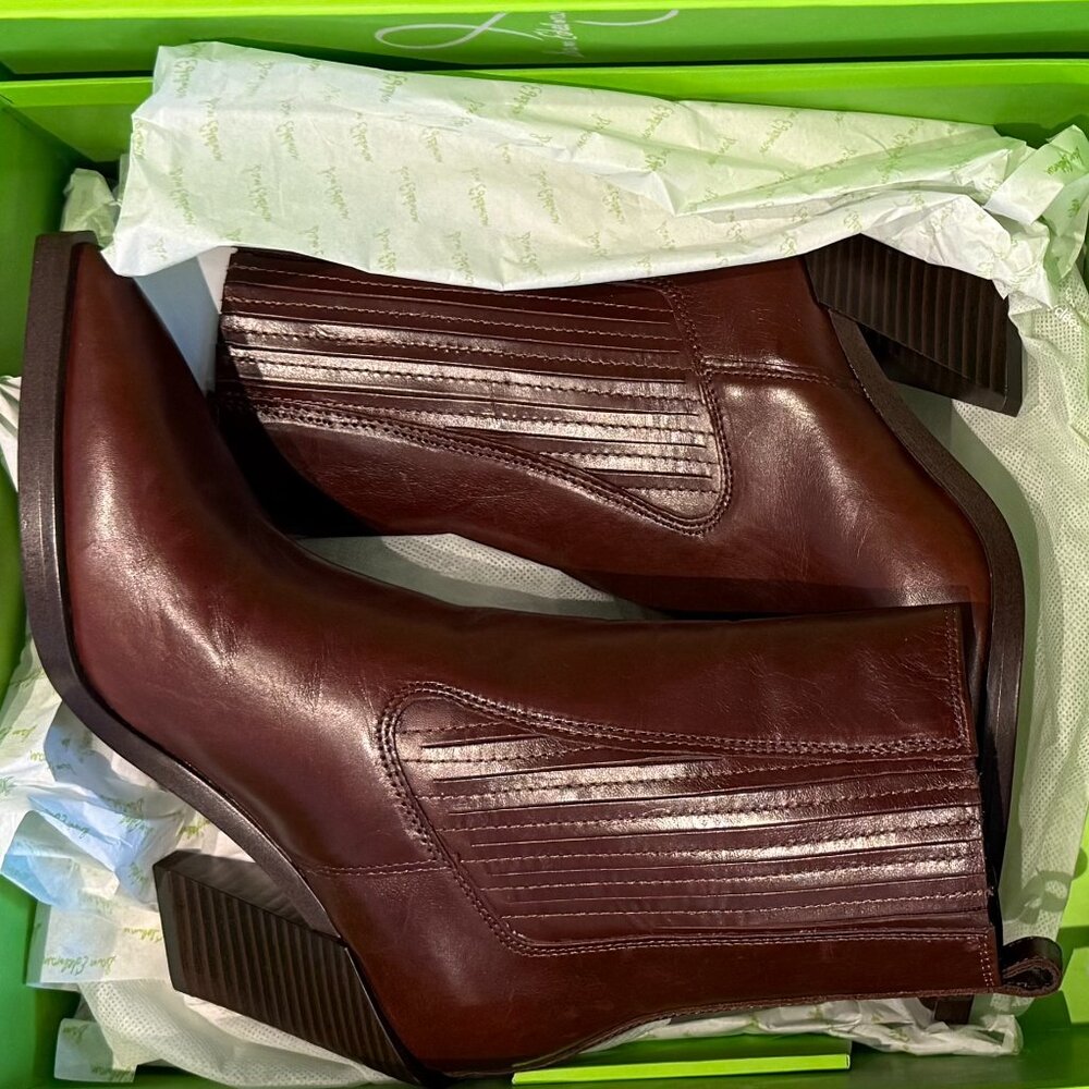 Sam Edelman | Boots | Mandy | Pecan Leather | New w/Box | EUR 36.6 | US 6 1/2| M - Picture 2 of 10